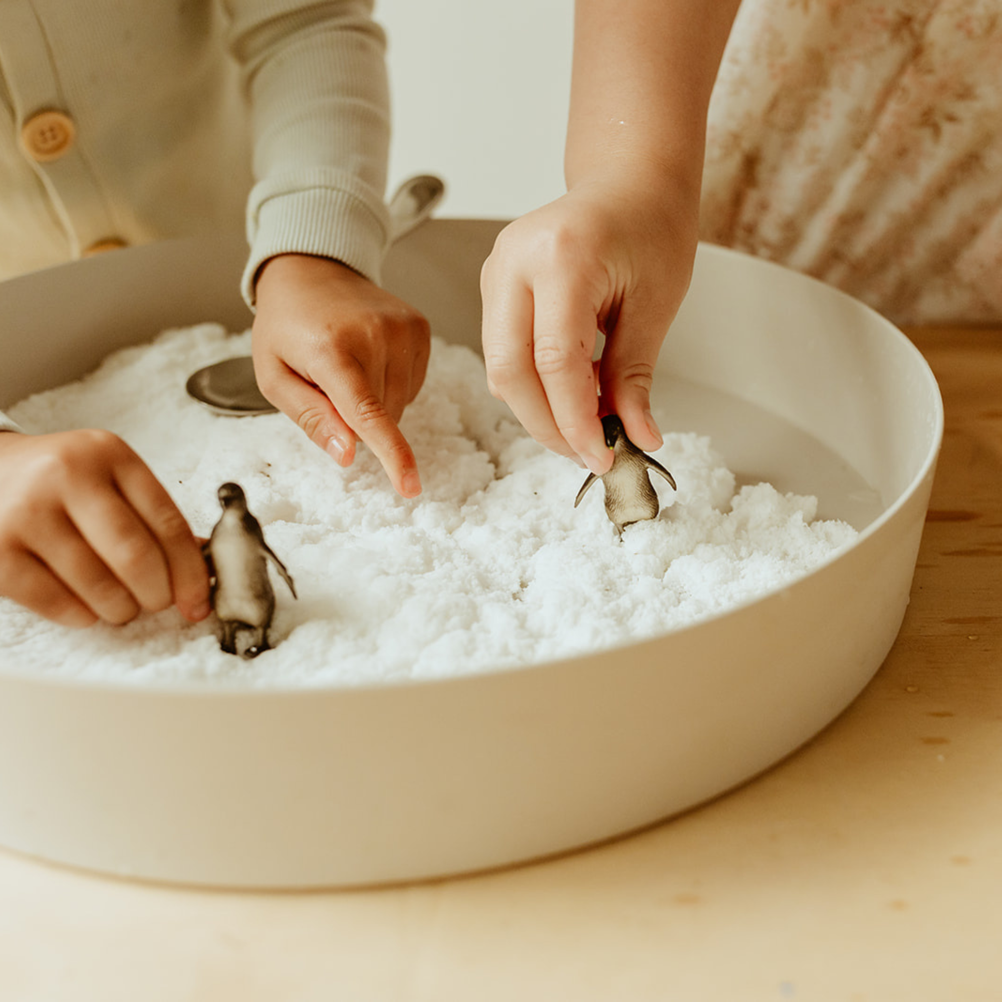 Sensory Snow for Play Kit creativity