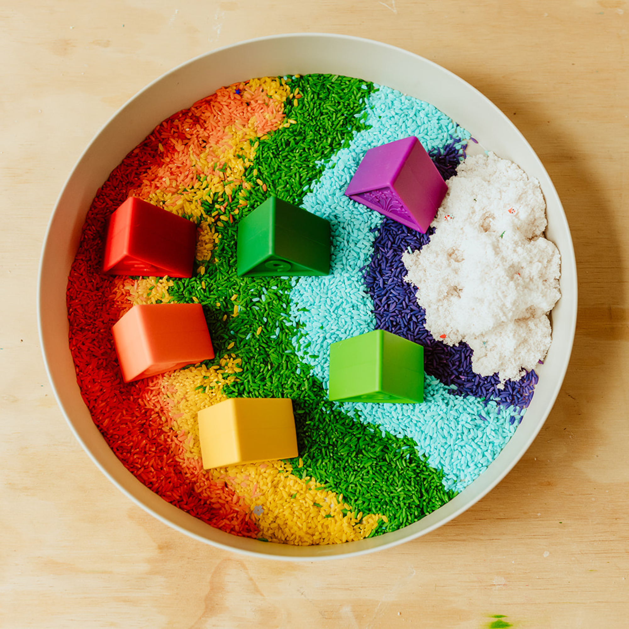 Sensory Snow for Play Kit creativity