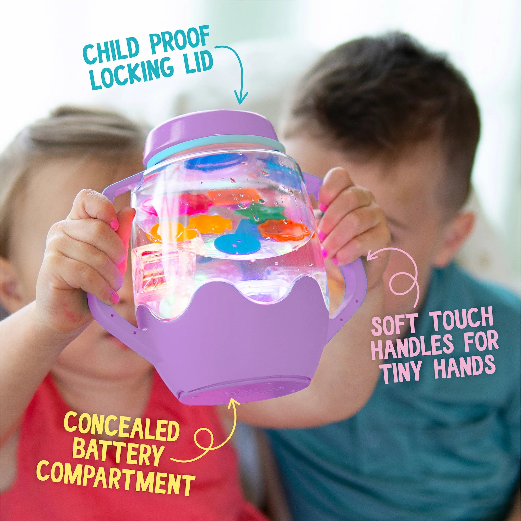Glo Pal Sensory Play Jar Purple | Jellystone Designs