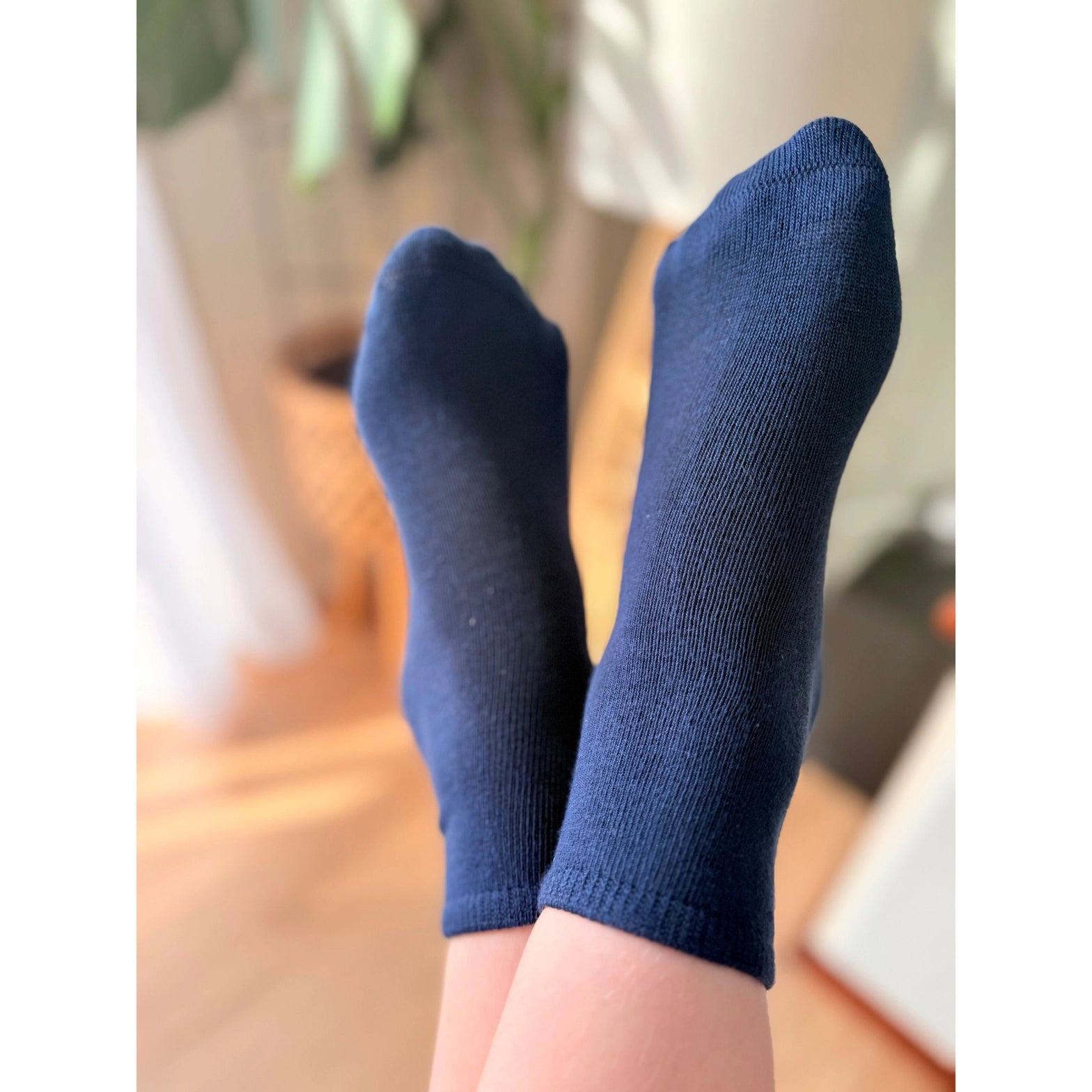 Kids Classic Soothe Step™ Sensory Socks - Navy