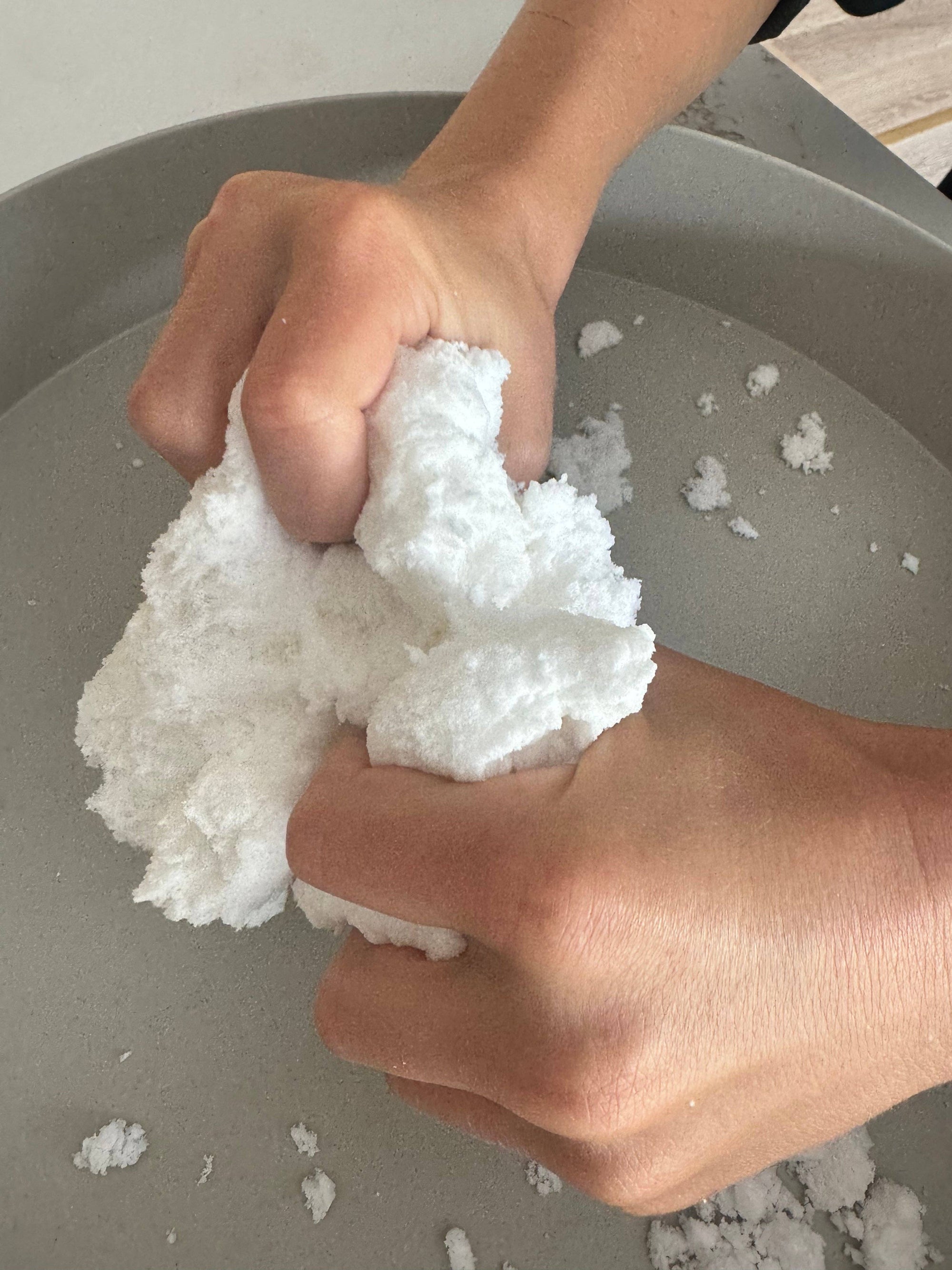 Sensory Snow for Play Kit creativity