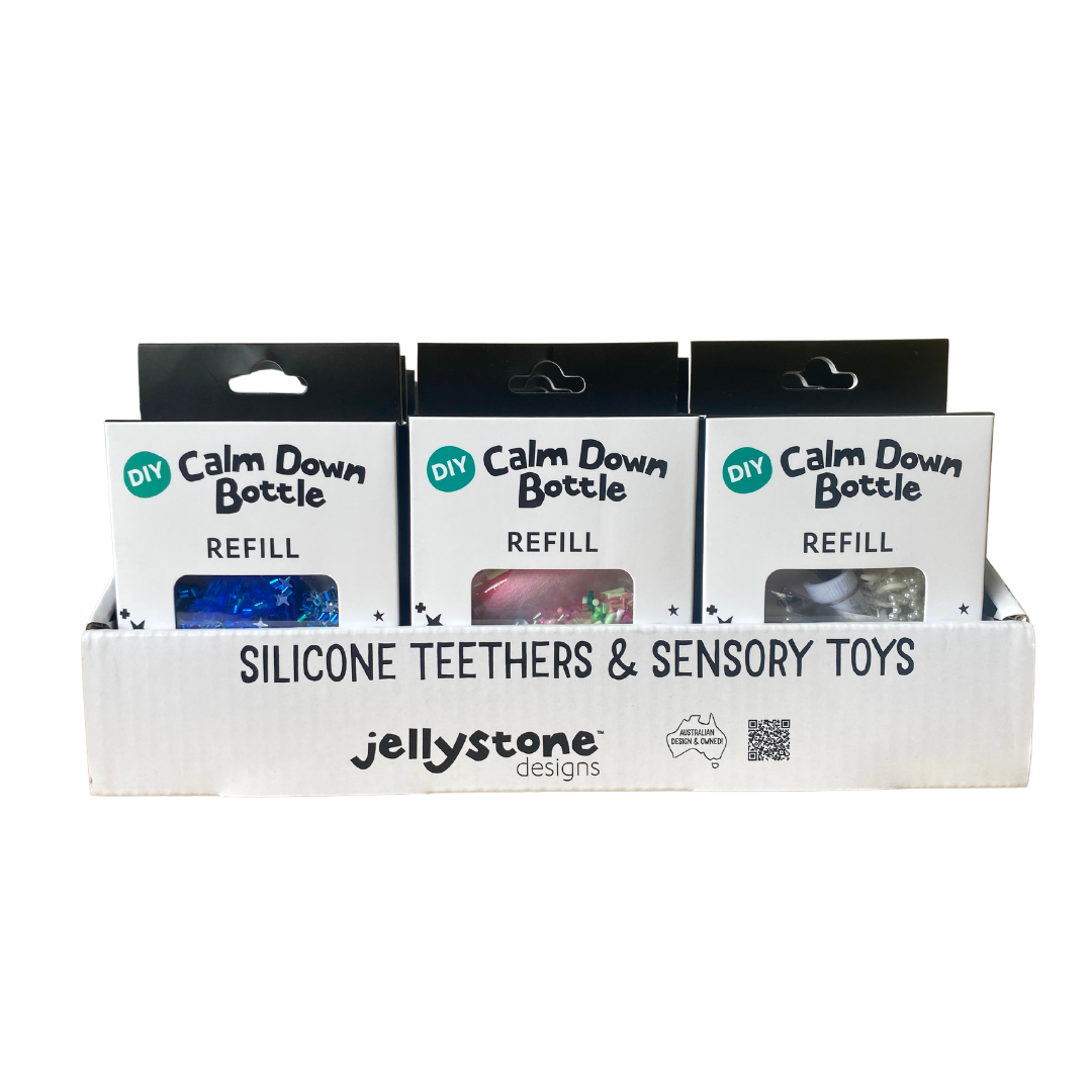 DIY Calm Down Bottle Refills Ocean | Jellystone Designs
